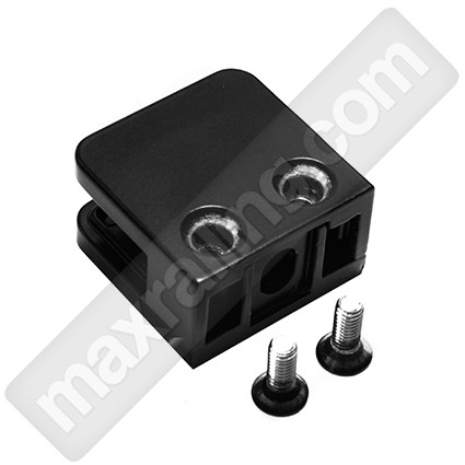 Styklodyrjach black cheren mat. Стъклодържач черен мат.